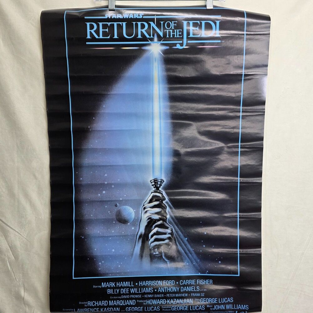 Return Of The Jedi  Original 1983 1 sheet  Movie Poster Star Wars 24 X 36 ROTJ
